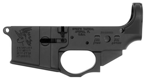spikes lower snowflake ar platform multi-caliber black hardcoat anodized