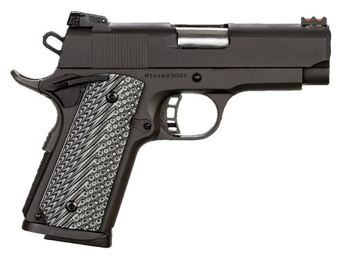 rock island armory rock ultra cs lightweight, 45 acp, 3.62", 7rd, gray g10 grips