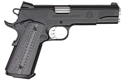 springfield 1911 trp 45 acp, 5" barrel, black,7rd