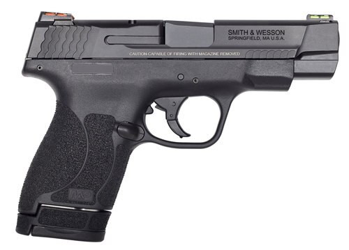 smith & wesson m&p shield m2.0 performance center 40 smith & wesson, 4", 6rd/7rd, black