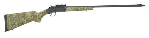 stevens m301 turkey bottomland, single shot, 20 ga 3" chamber, 26" barrel, black color, mossy oak bottomland polymer stock, right hand, x-full choke,...