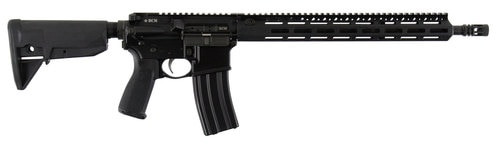 bravo company recce-16 mcmr carbine, ar-15 223/556, 16" barrel, mid-length gas system, bcm mcmr-15 free float handguard, bcm mod 0 comp, 30 rd