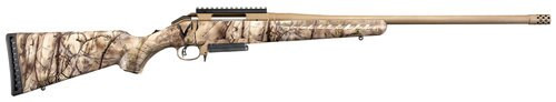 ruger american standard 7mm-08, 22" barrel, go wild camo, 3rd