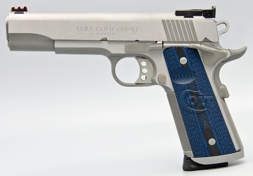 colt gold cup trophy 38 super, 5" barrel, stainless, 9rd