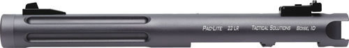 tactical solutions pac-lite ruger mark i,ii,iii, 6" fluted gun metal gray barrel 22lr