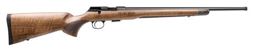 cz 457 royal .22 lr, 20.5" threaded barrel, nitride, walnut stock