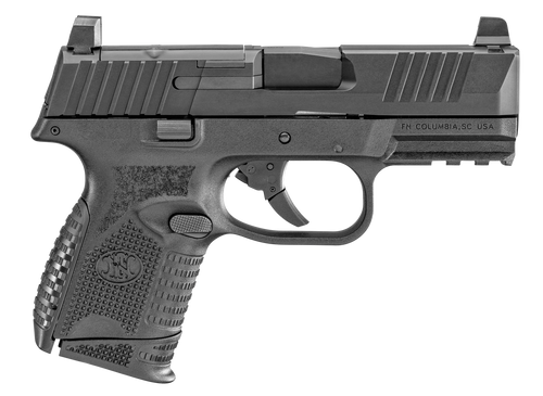 fn 509 compact mrd 9mm, 3.7" barrel, fn optics mounting system, black, 2x 10rd