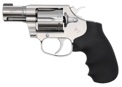 colt cobra ss revolver, 38 special+p, 2" barrel, stainless finish, rubber grips, 6rd