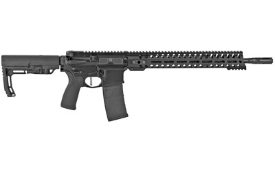 pof-usa minuteman 5.56/.223, 16.5" puritan barrel, mission first grip/stock, black, 30rd