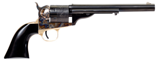taylors cavalier open-top .38 spl, 7.50" barrel, black/ch, 6rd
