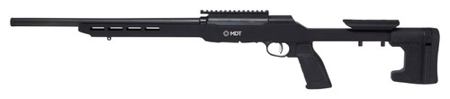 savage a22 precision .22 lr, 18" heavy threaded barrel, mdt acc stock, black, 10rd