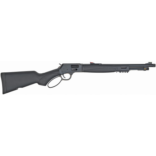 henry big boy steel x-model 45 colt, 17.4" threaded barrel, black, synthetic furniture, 7rd