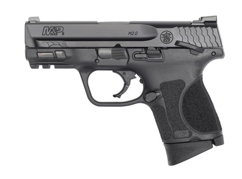 smith & wesson m&p m2.0 subcompact 9mm, 3.6" barrel, thumb safety, 3 dot sights, 2x10rd mags, ma compliant