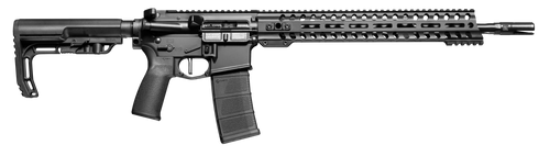 pof minuteman direct impingement ar-15 350 legend 16.50" barrel, black hard coat anodized 6 position mft stock, 30rd mag