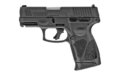 taurus g3c 9mm, 3.26" barrel, black, polymer grip, 12rd