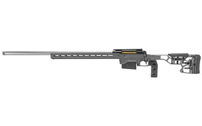 savage 110 elite precision 308 win, 26" matte stainless barrel, gray mdt acc chassis, arca rail, accutrigger, aics mag, left hand, 10rd