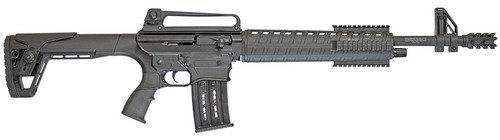 tr imports tac ar-12 12 ga, 19.5" barrel, 3", adj. front, black, 5rd