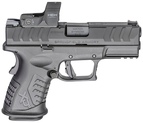 springfield xd-m elite compact osp 9mm, 3.8" barrel, hex dragonfly, black, 14rd