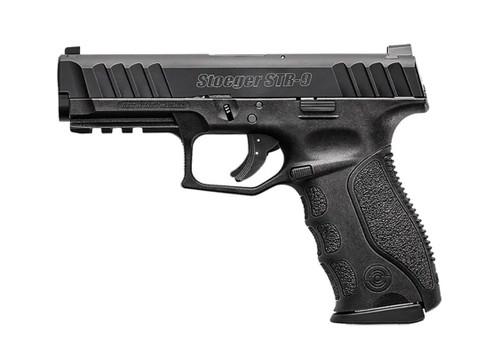 stoeger str-9  9mm, 4.17" barrel, 3-dot sights, black, 1x 10rd