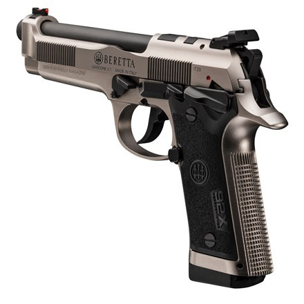 beretta 92x performance defensive 9mm, 4.9" barrel, fo front, mts, nistan, 15rd
