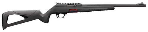 winchester wildcat 22 lr, 16.5" threaded barrel, black composite, skeletonized stock, 10rd