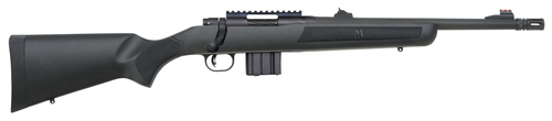 mossberg mvp patrol 300 blackout, 16.25" threaded barrel, a2 hider, 1:7 twist, matte finish, blued barrel, black stock, fiber optic sights, picatinny...