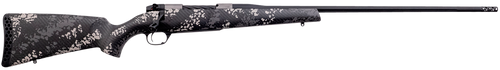 weatherby mark v backcountry 2.0 ti 300 weatherby magnum, 26" flutted titanium barrel, #2 contour, cerakoted, graphite black, grey white accents,...