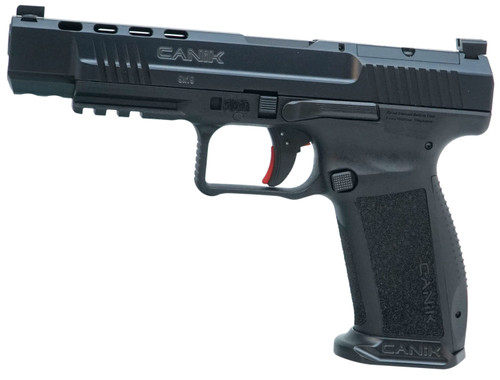 canik tp9 mete sfx or 9mm, 5.2" barrel, 3-dot sights, black, 20rd