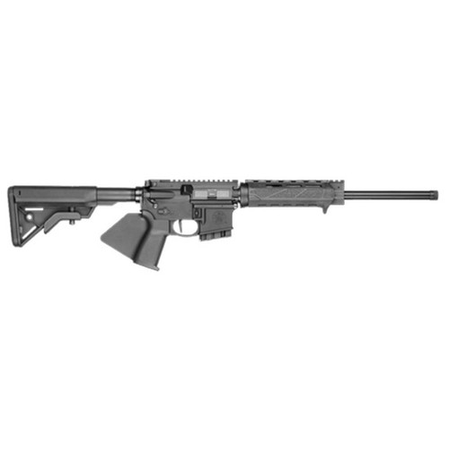smith & wesson volunteer xv 223 rem/5.56mm, 16" barrel, 1:8 5r rifling, armonite black, bravo gunfighter m-lok, fin grip, b5 systems fixed bravo...