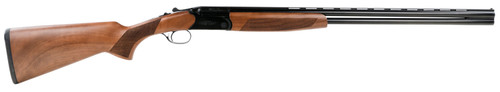 cz drake 28 ga, 28" barrel, 2.75", gloss black chrome rec/barrel, turkish walnut, fixed pistol grip, 5 chokes, 2rd