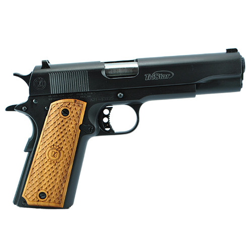 tristar american classic 1911 .45 acp, contrast sights, mts, blued, 8rd