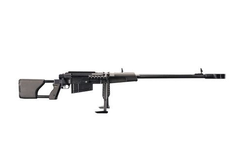 zastava m93 .50 bmg, 33" barrel, flip-up sights, folding bipod, black, 5rd