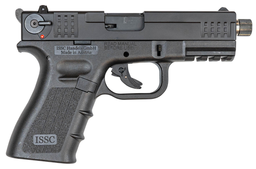 issc m22 gen2 .22 lr, 4.10" threaded barrel, black, 10rd