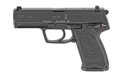 hk usp v1 9mm, 4.25" barrel, 3-dot sights, black, 15rd
