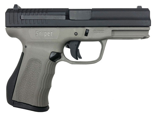 fmk 9c1 g2 9mm, 4" barrel, contrast sights, dark gray, 14rd