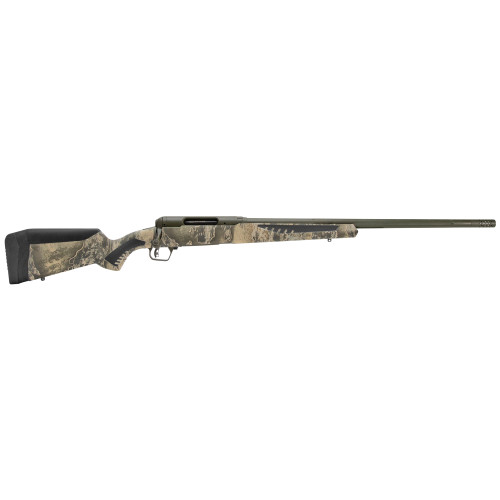 savage 110 timberline .308 win, 22" threaded barrel, omni-port muzzle brake, od green, 4rd