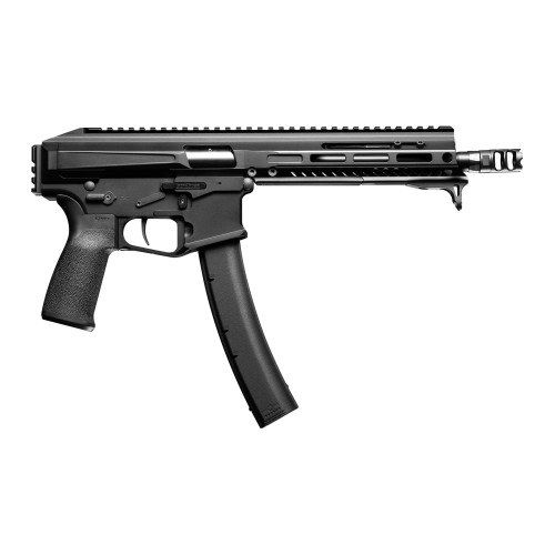pof-usa phoenix 9mm sub gun, 8" barrel, m-lok, no brace, black, 35rd