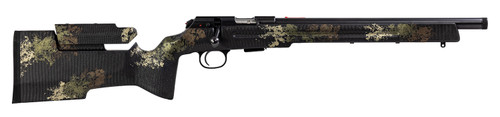 cz 457 varmint precision trainer mtr .22 lr, 16" barrel, black/green camo, 5rd