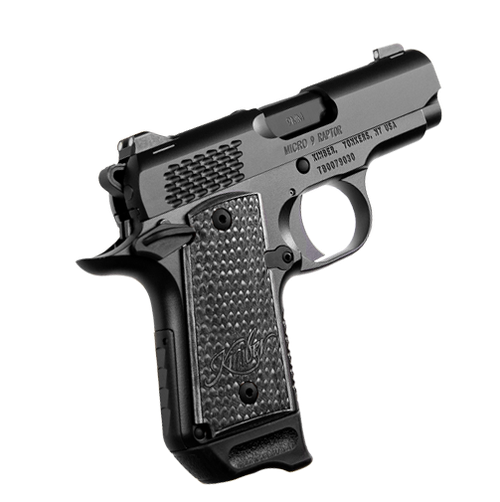 kimber micro 9 raptor shadow 9mm, 3.15" barrel, night sights, black, 7rd
