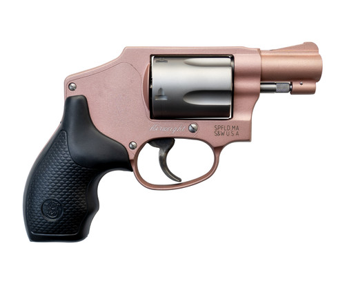 smith & wesson 642 airweight carry 38 special, 1.87" barrel, internal hammer, rose gold, 5rd
