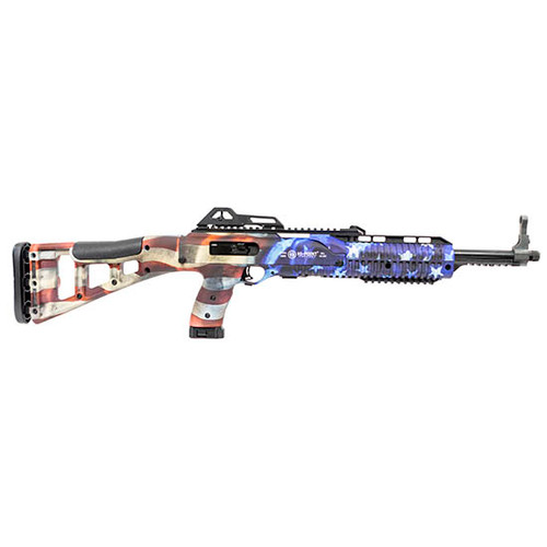 hi-point carbine 45acp, 17.5" barrel, american flag finish, target model, 9rd