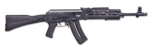 mauser rimfire ak-47 22 lr, 16.50" barrel, bronze rec, black furniture, left side folding stock, m-lok/picatinny handgaurd, 24rd