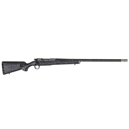 christensen ridgeline 6.5 creedmoor, 20" carbon fiber barrel, threaded barrel, black/gray, carbon fiber composite stock, 4rd