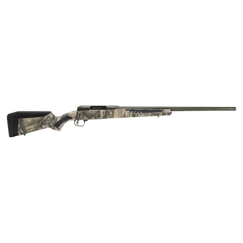 savage 110 timberline 280 ackley improved, 22" barrel, olive drab green cerakote metal finish & realtree excape fixed accufit stock, 4rd