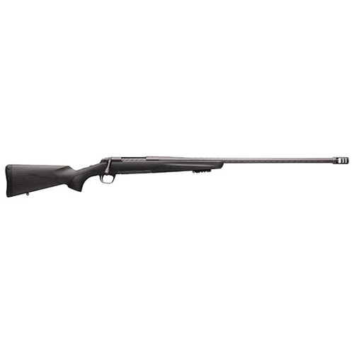 browning x-bolt pro long range 6.8 western, 26" fluted/muzzle brake barrel, carbon gray elite cerakote, 3rd