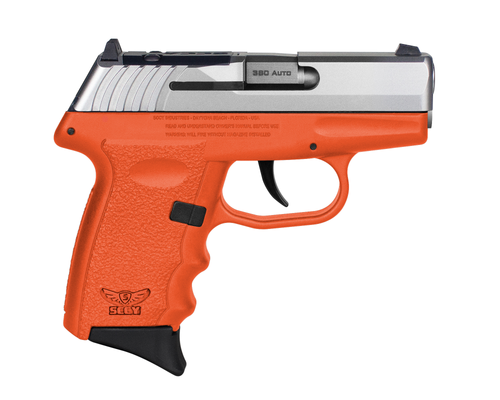 Sccy Cpx-3 .380 Acp 3.10" Barrel Orange 10Rd