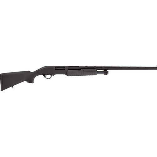 escort field hunter 12 ga, 28" black chrome barrel, 3" chamber, black stock, 4rd