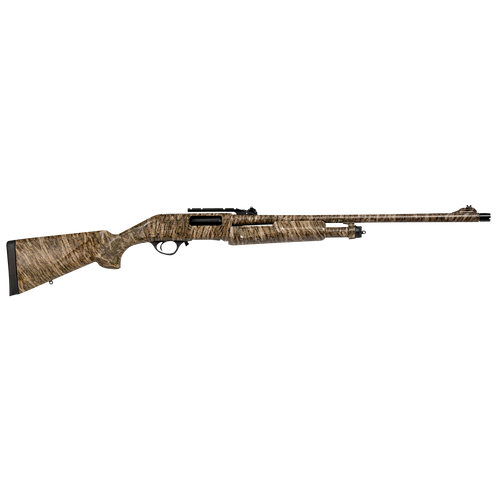 escort field hunter turkey 12 ga, 24" barrel, 3" chamber, mossy oak bottomland, 4rd
