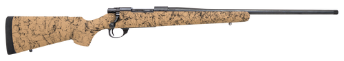 howa m1500 hs precision .300 win mag, 24" threaded barrel, tan/black webbed stock, 3rd