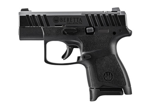 beretta apx-a1 carry 9mm, 2.9" barrel, black, optics ready, white dot sight, 8rd